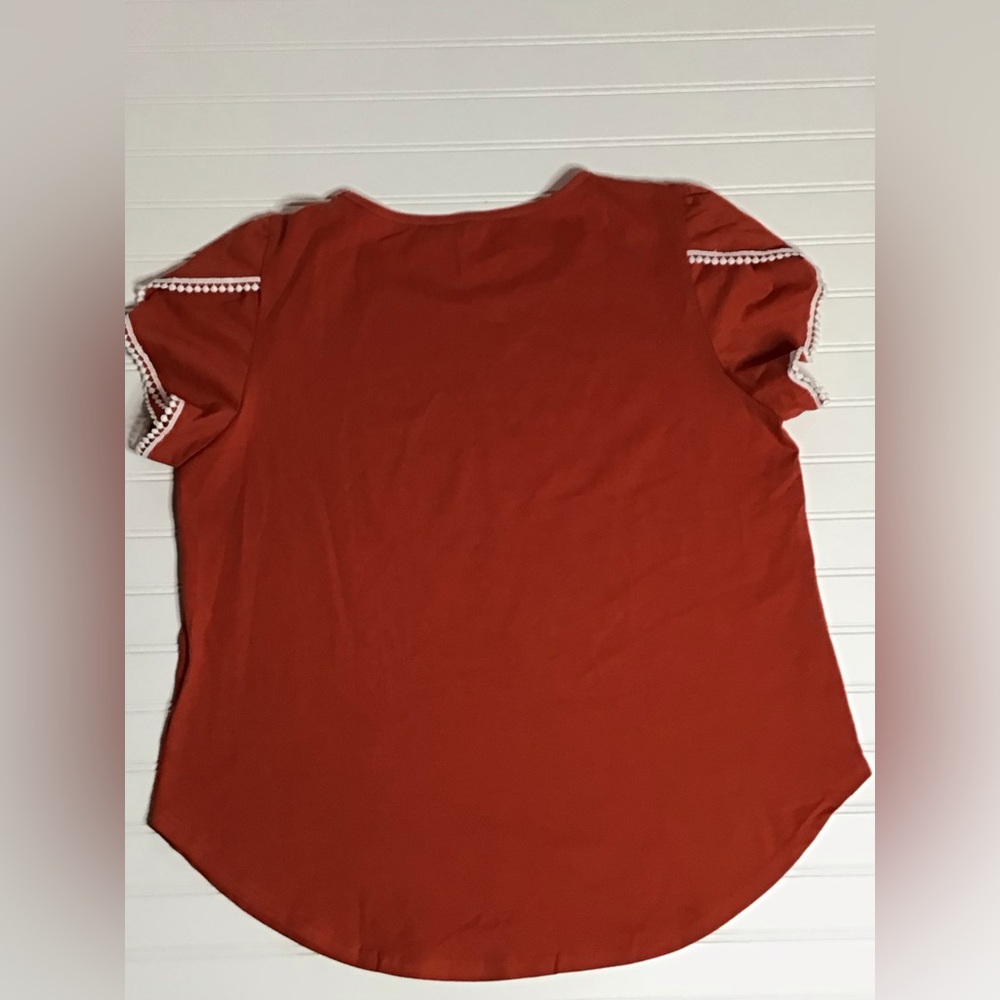 Women's xl Casual Rust Top (0216) - Picture 3 of 7